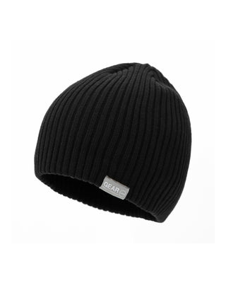 Monochrome beanie set for easy styling