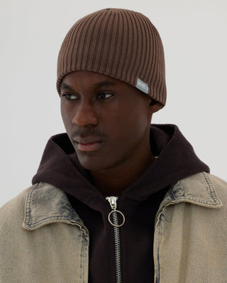 Stylish trawler beanie with a folded cuff