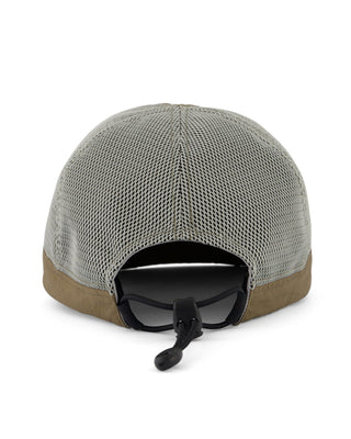 Short visor baseball cap in an active lifestyle setting