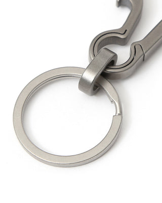 Sleek and Stylish Titanium Keyring