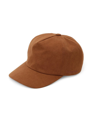 Sun protection cap made with lightweight fabric.