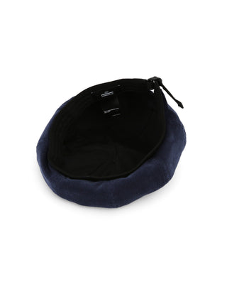 Classic French artist beret in black