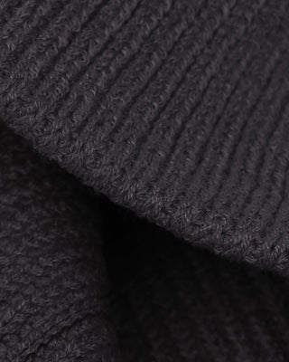 Close-up of a knitted classic beanie