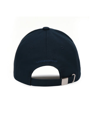 A cap with a rigid top, providing a unique silhouette.