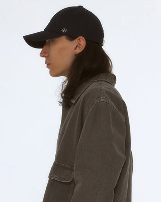 Cotton cap with a deep fit