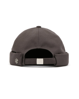 Stylish brimless cap without a visor.