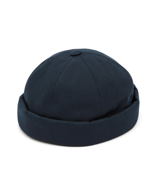 Soft brimless cap for sensitive skin.