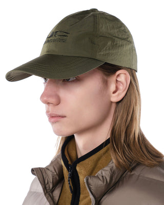 Long visor style cap providing extra sun protection.