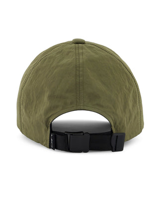 Soft top cap with a minimalist design.