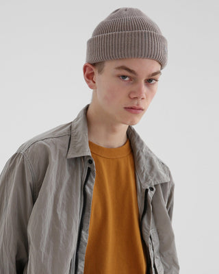 Trawler Beanie with Ribbed Texture