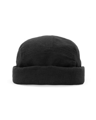 Brimless cap showcasing versatile style