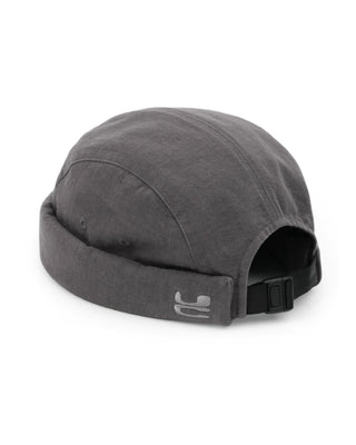 Skull cap in a rugged outdoor environment